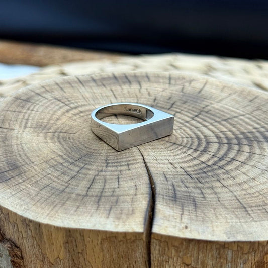 Erkek Kişiselleştirilebilir Gold Yüzük