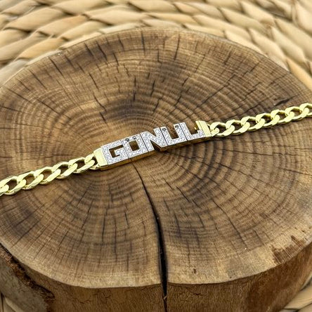 Gönül İsimli Oynak Bileklik