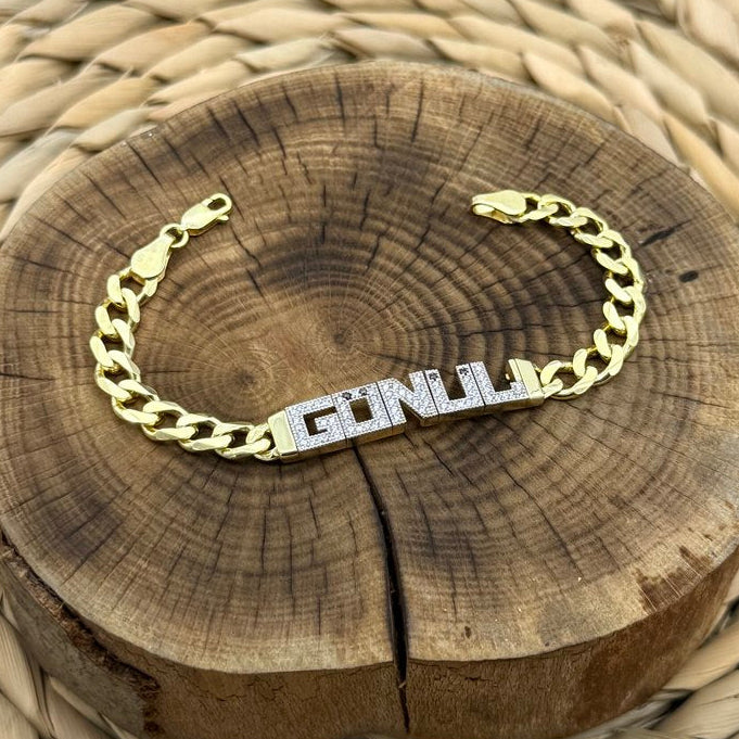 Gönül İsimli Oynak Bileklik