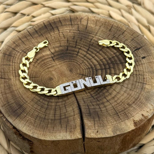 Gönül İsimli Oynak Bileklik