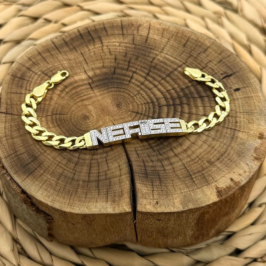 Nefise İsim Bileklik