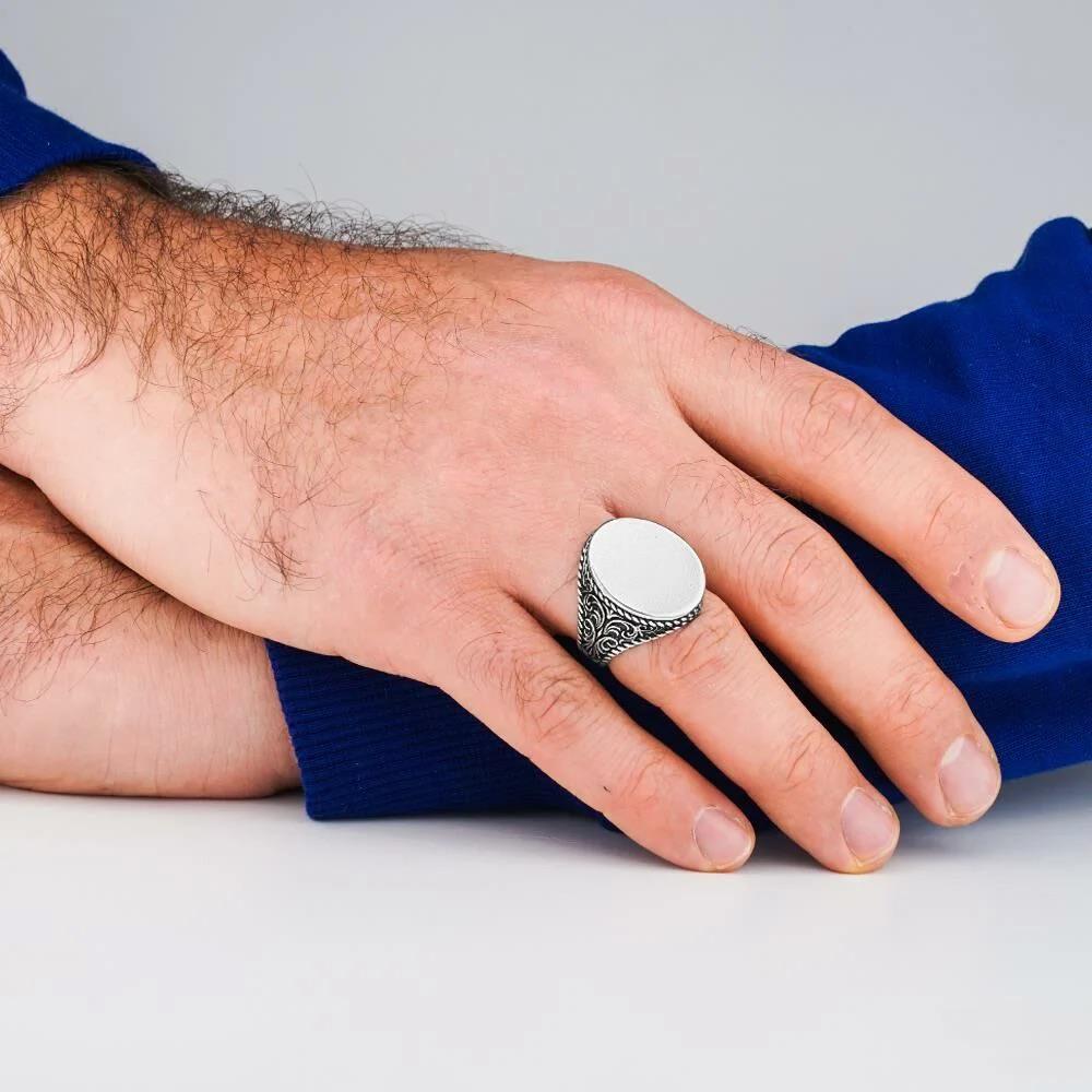 Erkek Kişiselleştirilebilir Gravürlü Yüzük