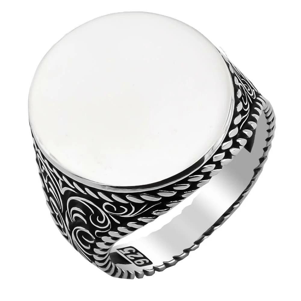 Erkek Kişiselleştirilebilir Gravürlü Yüzük